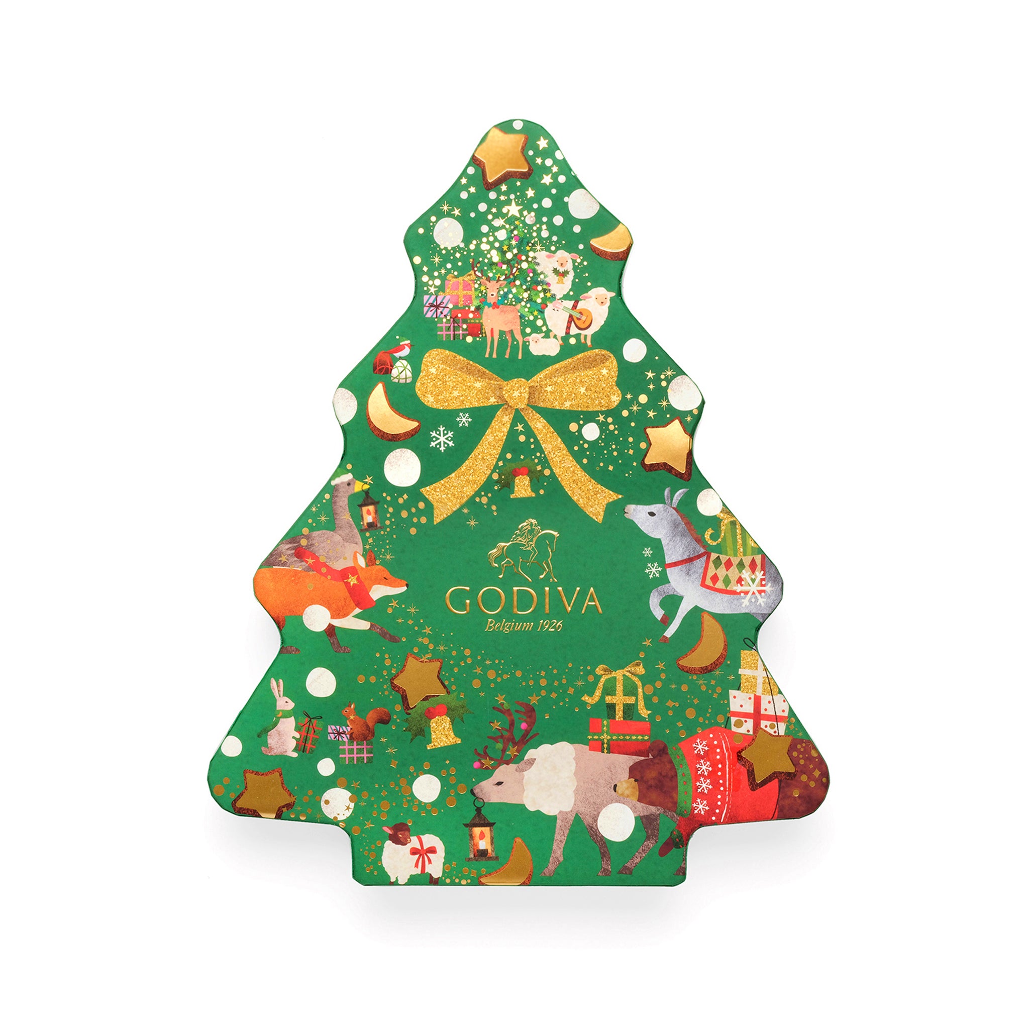 Christmas Tree Gift Box, 10 Pieces | 119g