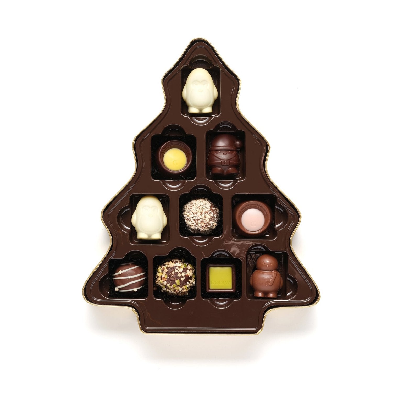 Christmas Tree Gift Box, 10 Pieces | 119g