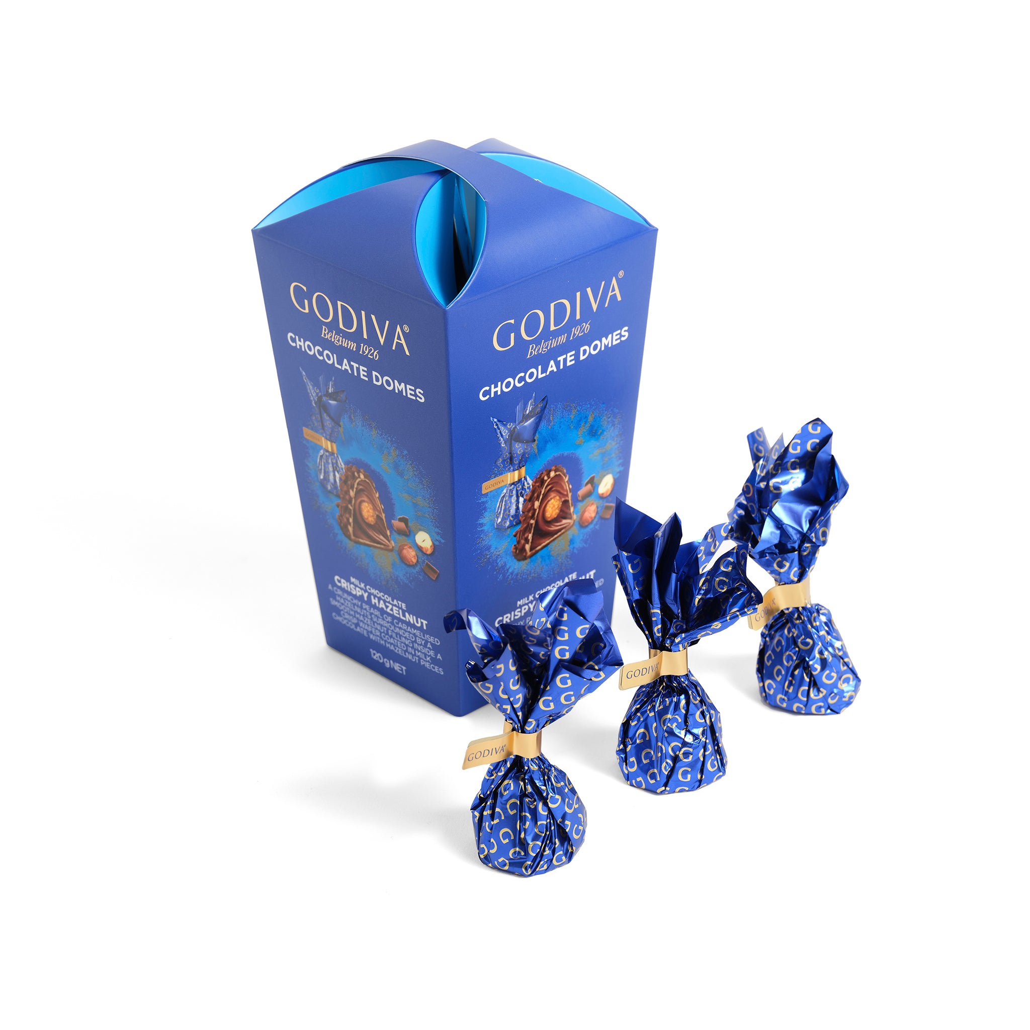 Crispy Hazelnut Chocolate Domes, 120g