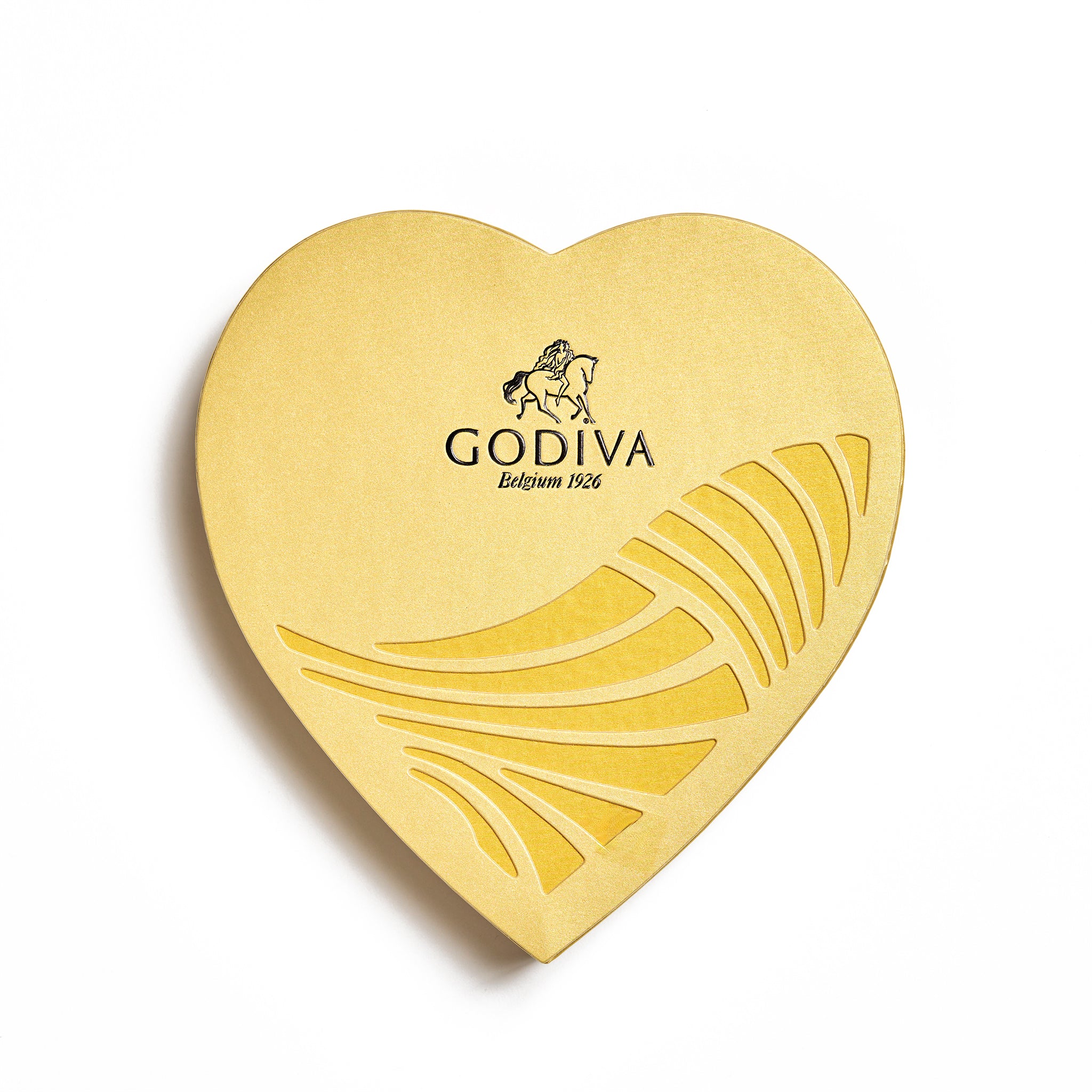 Gold Collection Heart Gift Box, 12 Pieces | 136g