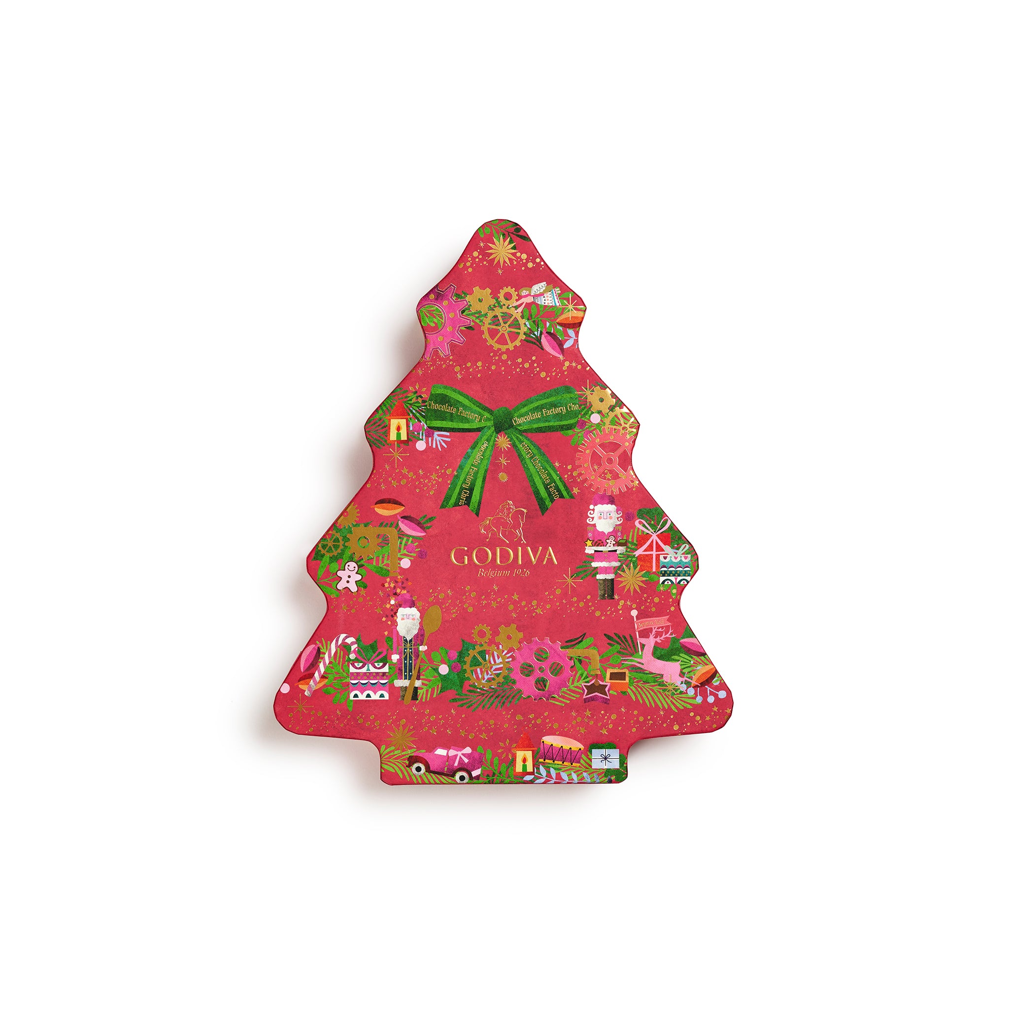 Christmas Tree Gift Box, 10 Pieces | 141g