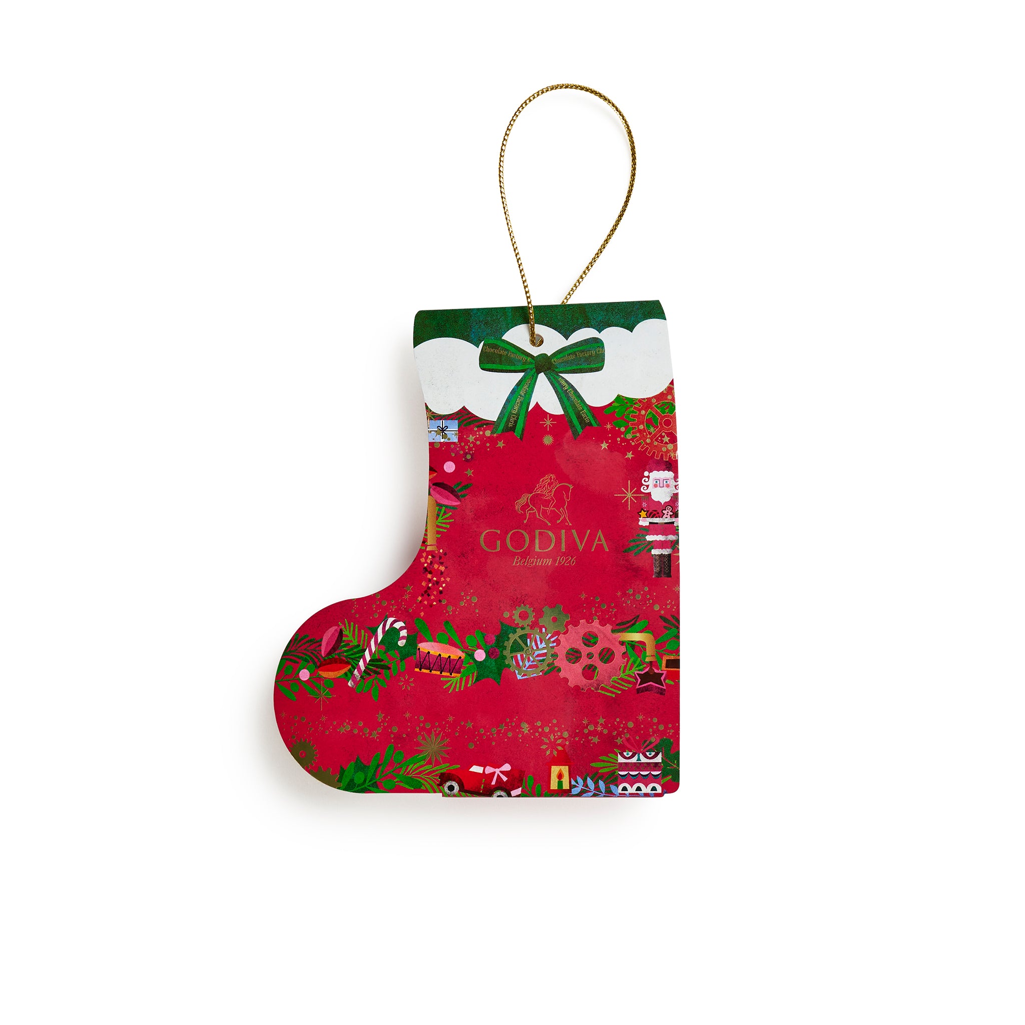 Christmas G Cube Stocking, 3 Pieces