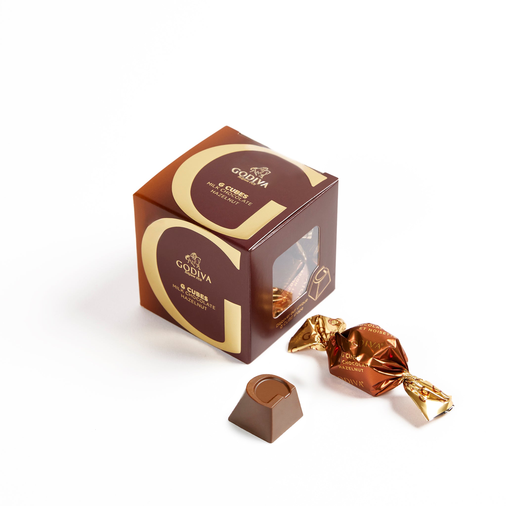 G Cube Chocolate Hazelnut Truffles - 5 Pieces – Godiva Australia