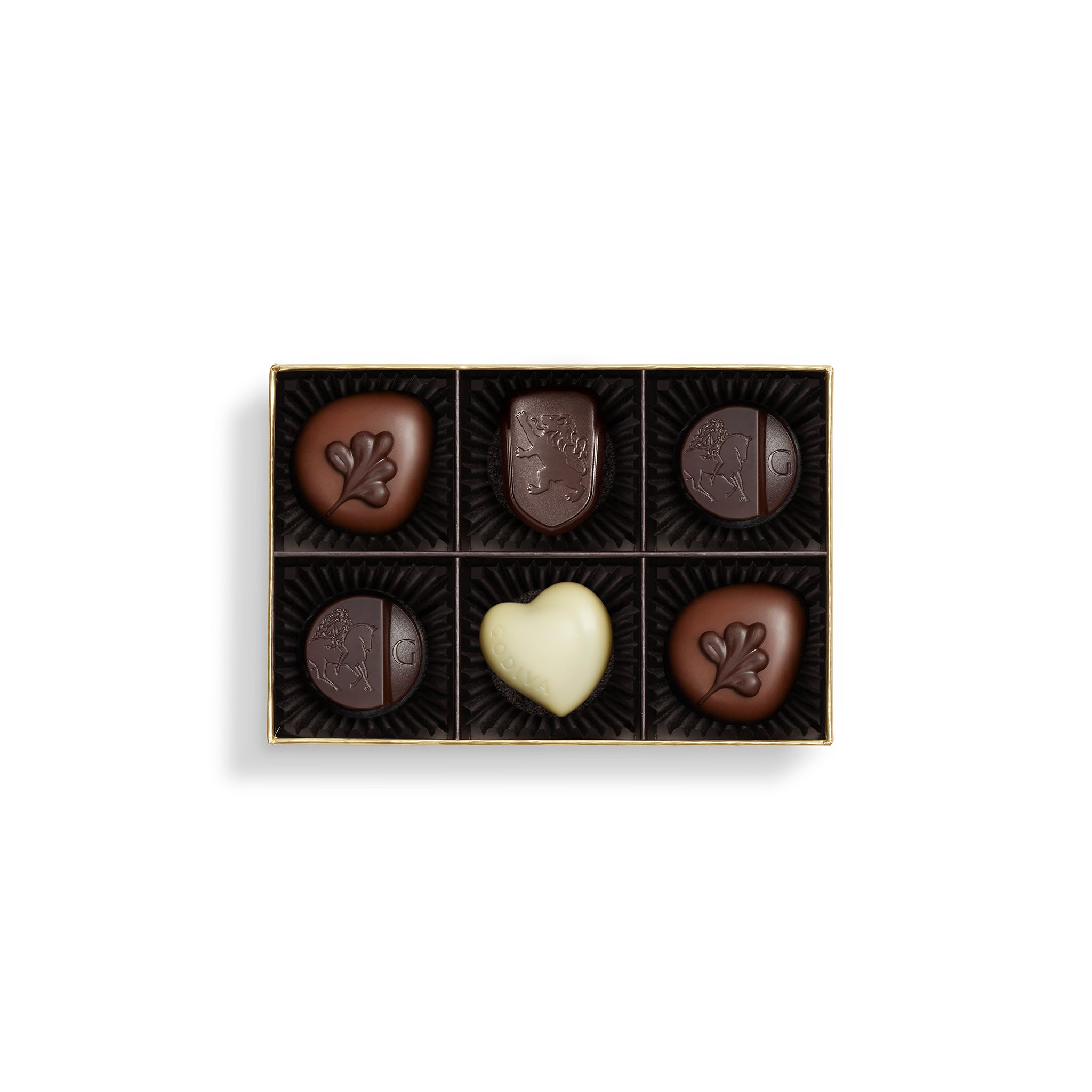 Gold Collection Gift Box - 6 Pieces – Godiva Australia