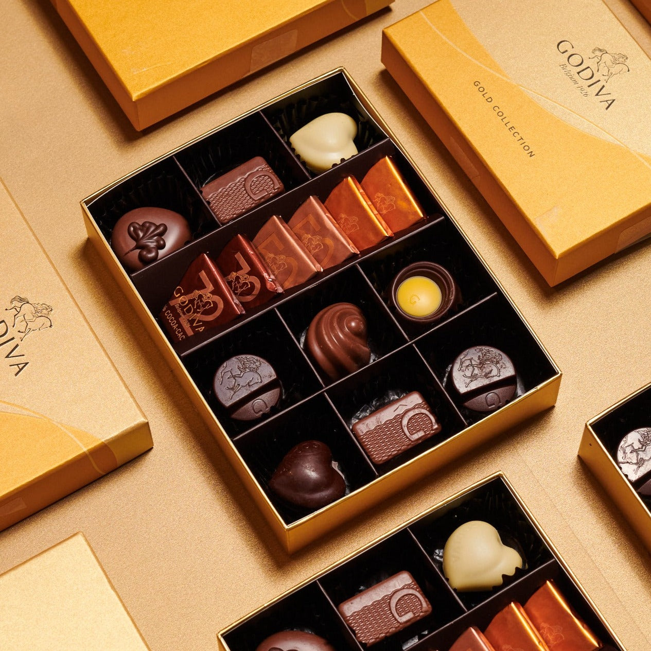 Gold Collection Gift Box - 6 Pieces – Godiva Australia