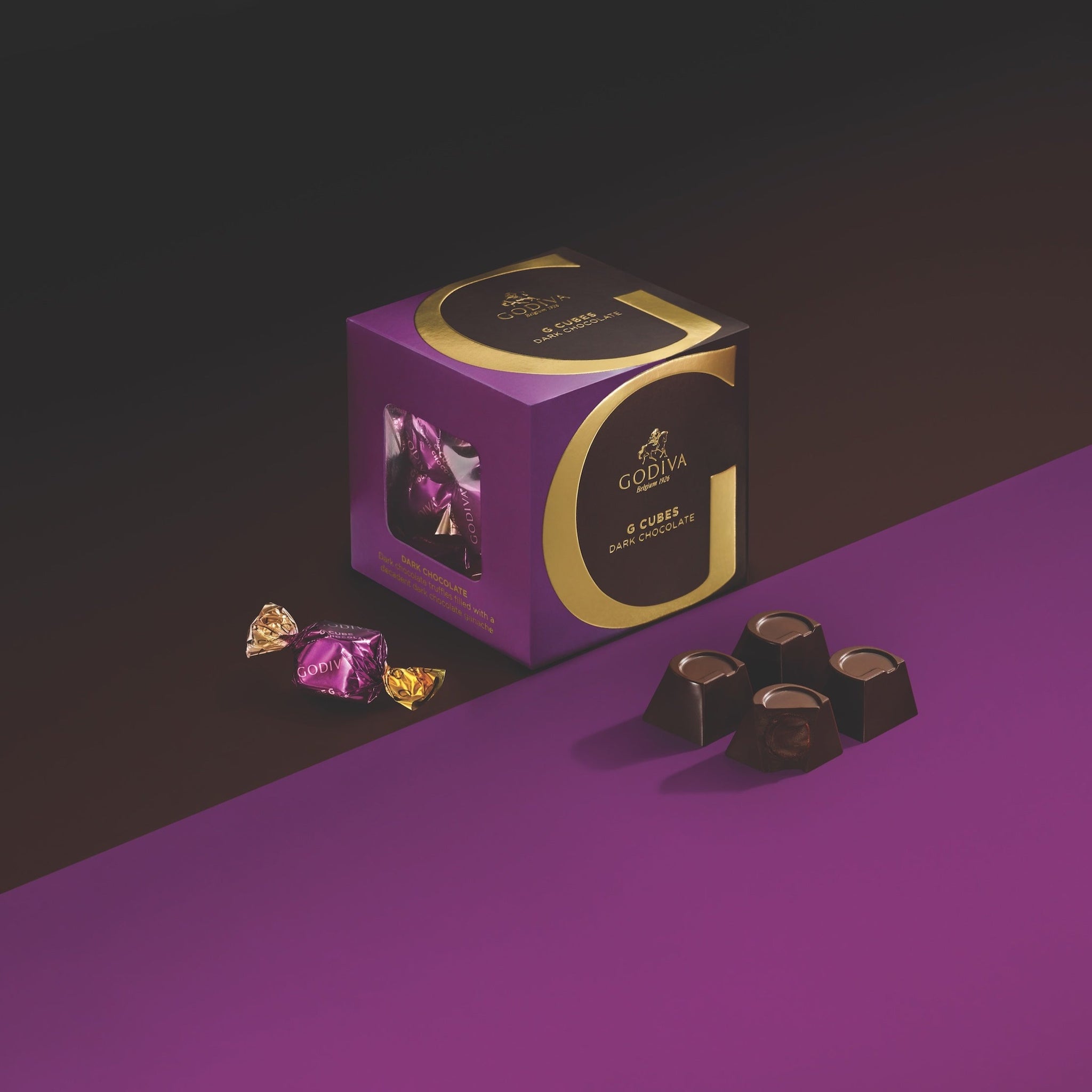 G Cube Dark Chocolate, 5 Pieces | 40g