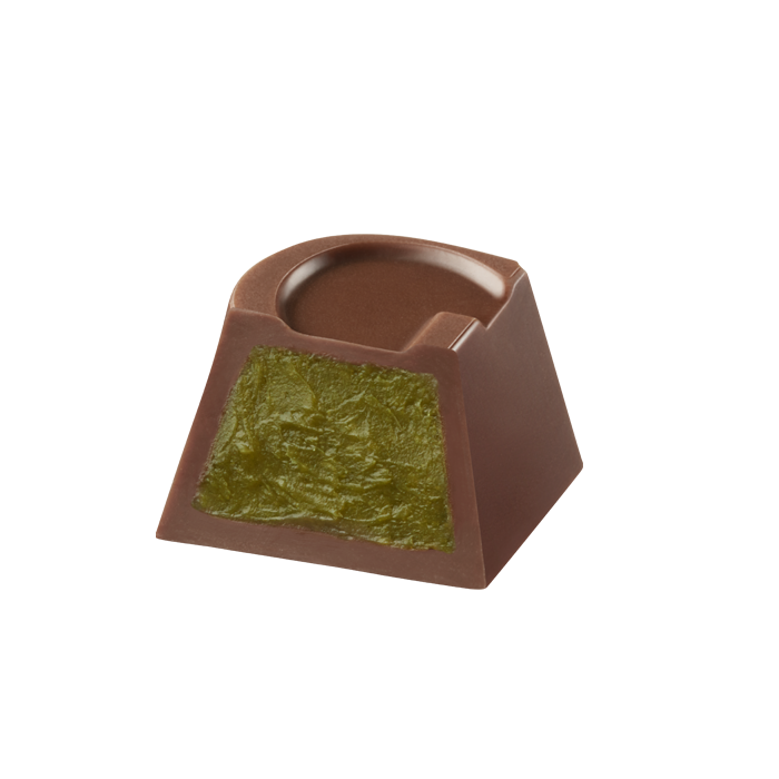 G Cube Milk Chocolate Matcha, 5 Pieces | 40g