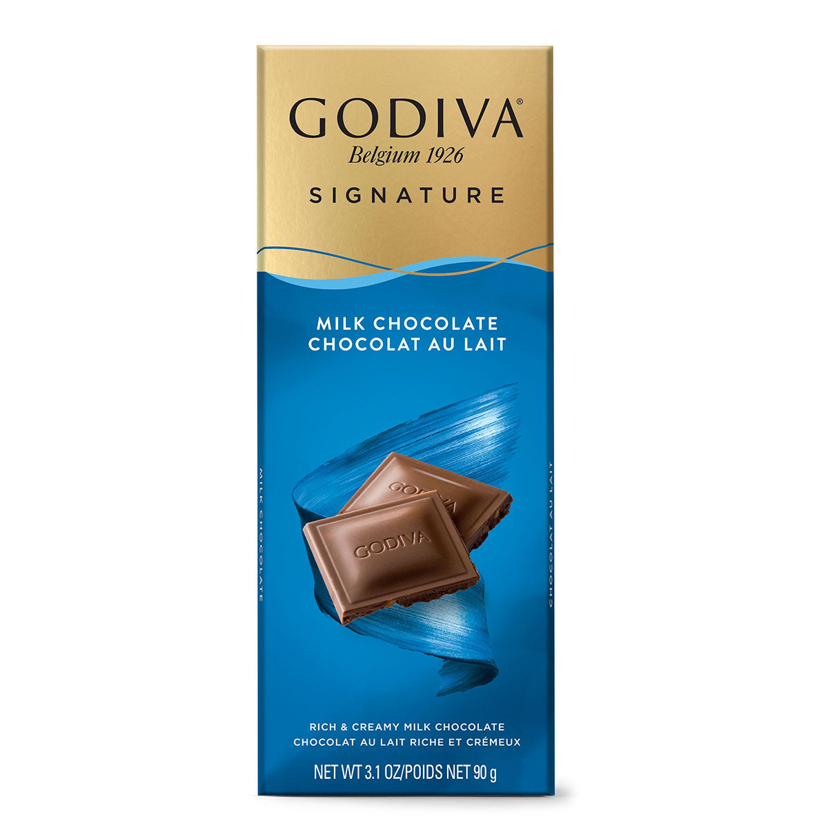 Choco Tablets Milk Chocolate Signature Tablet, 90g | Belgian Chocolate Tablets & Bars ...